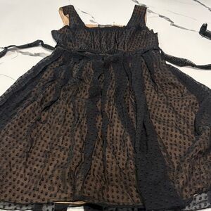 Dolce Cabo Black Polka Dot Formal Dress